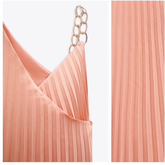 Zara pleated Midi Dress 👗 - Picture 5 of 8